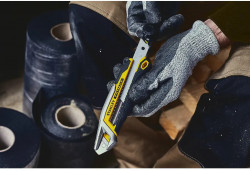 Ніж FatMax Integrated Snap Knife довжиною 165 мм з лезом шириною 18 мм з сегментами, що відламуються STANLEY FMHT10592-0 в интернет-магазине