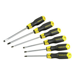 Набір викруток CushionGrip, 6 штук STANLEY 0-65-007 купити