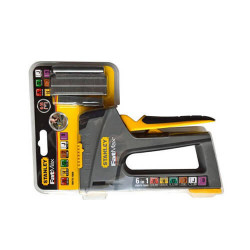 Степлер LIGHT DUTY / HEAVYDUTY / CABLE / BRADS TR75 FATMAX® 6 У 1 для всіх типів скоб STANLEY FMHT6-70868 купити