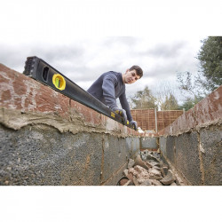 Рівень FatMax WATERFIT CLASSIC PRO алюмінієвий довжиною 1800 мм з трьома капсулами STANLEY FMHT42561-1 в Украине