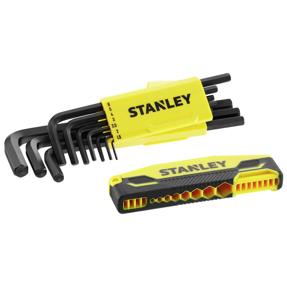 Набір з шестигранних шестигранних ключів HEX GRIP STANLEY 0-89-904