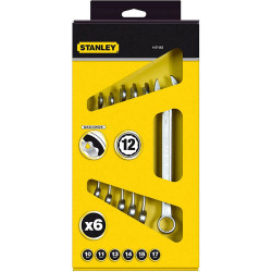 Набір із шести комбінованих ключів MaxiDrive Plus STANLEY 4-87-053