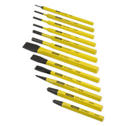 Набір із дванадцяти бородків і зубил слюсарних STANLEY 4-18-299 купити