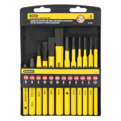 Набір із дванадцяти бородків і зубил слюсарних STANLEY 4-18-299