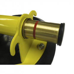 Пристрій для перенесення скла BIMATERIAL PUMP ACTIVATED SUCTION CUP вантажопідйомністю до 120 кг STANLEY 6-97-187 в Україні