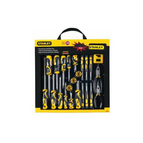 Набір інструментів з тридцяти дев’яти предметів з сумкою для зберігання STANLEY STHT0-62114 - Фото 1 Набір інструментів з тридцяти дев’яти предметів з сумкою для зберігання STANLEY STHT0-62114