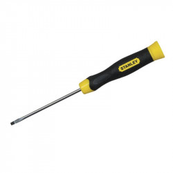 Викрутка Cushion Grip завдовжки 75 мм з паралельним жалом під шліц SL 2.5 STANLEY 0-64-923
