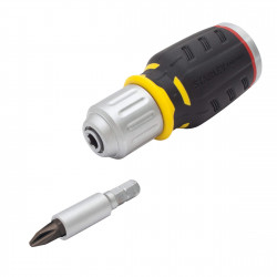 Викрутка - набір Stubby, реверсивна, з шістьма змінними бітами STANLEY FMHT0-62688 купить