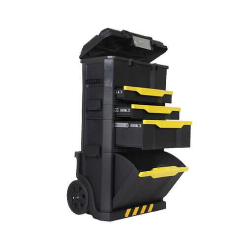 Скринька MODULAR ROLLING WORKSHOP, розміри 866х488x348 мм, на колесах STANLEY 1-79-206 - Фото 1 Скринька MODULAR ROLLING WORKSHOP, розміри 866х488x348 мм, на колесах STANLEY 1-79-206
