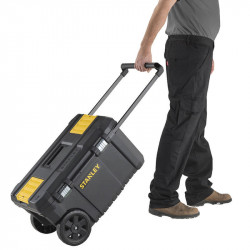Скринька великого об&#39;єму ESSENTIAL CHEST, розміри 665x404x344 мм, з колесами STANLEY STST1-80150 не дорого