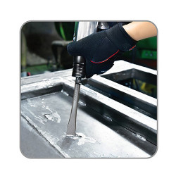 Отбойный пневматический молоток с комплектом зубил 7ед. TOPTUL GDAI0705 купить