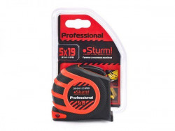 Рулетка із посиленим магнітом Sturm 2010-01-5-19PRO, 5 м х 19 мм купити