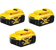 Набор аккумуляторных батарей DeWALT DCB184P3 - Фото 1 Набор аккумуляторных батарей DeWALT DCB184P3