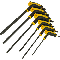 Набор из шести шестигранных метрических ключей с ручкой STANLEY FMHT0-69049 купить