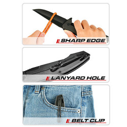 Нож складной карманный L225мм TOPTUL FK-5 заказать