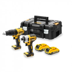 Набір з двох безщіткових інструментів DeWALT DCK2060D2T