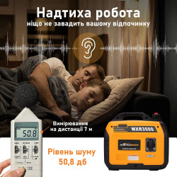 Генератор Інверторний MaXpeedingRods MXR3500 (3.0/3.3 кВт; silent; ручний старт) замовити
