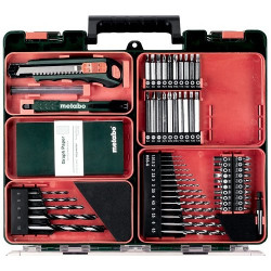 Дрель-шуруповерт аккумуляторная Metabo PowerMaxx BS Basic Set купить