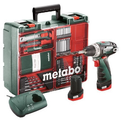 Дрель-шуруповерт аккумуляторная Metabo PowerMaxx BS Basic Set