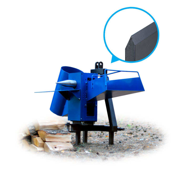 Подрібнювач гілок для мінітрактора двостороння заточка ДР10