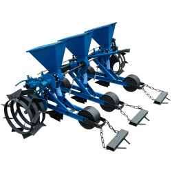 Сівалка 3-рядна для мотоблоку (овочева) купити