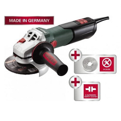 Кутова шліфувальна машина одноручна Metabo WEV 17-125 Quick - фото №2 Кутова шліфувальна машина одноручна Metabo WEV 17-125 Quick купити