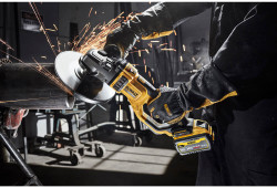 Шліфмашина кутова - болгарка акумуляторна безщіткова DeWALT DCG460X2 фото
