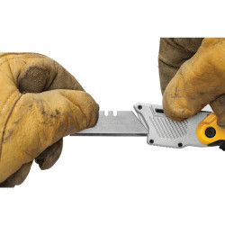 Ніж Utility, складаний з фіксованим трапецієвидним лезом DeWALT DWHT10429-0 не дорого
