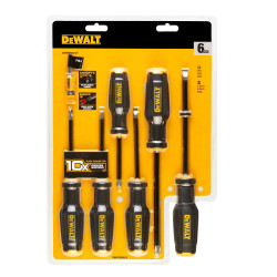 Набір відверток TOUGHSERIES™ MAX FIT®, 6 штук DeWALT DWHT62056-0 в Україні