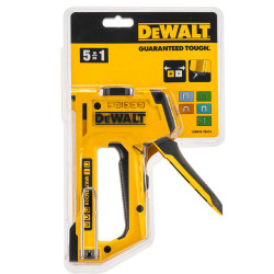 Степлер MULTI TACKER 5 в 1 скобы тип A, G, H, 6-14мм, гвозди J 12, 15 мм DeWALT DWHT0-TR510 в Украине