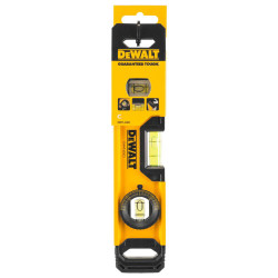 Уровень TORPEDO из алюминия длиной 230 мм с 3 капсулами и магнитами DeWALT DWHT0-43003 в Украине