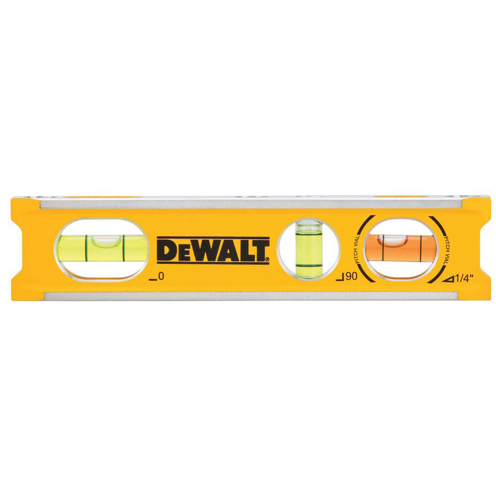 Рівень BILLET TORPEDO з алюмінію довжиною 165 мм з 3 капсулами та магнітами DeWALT DWHT42525-0