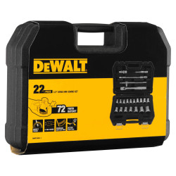 Набор головок 1/2, 22 предмета DeWALT DWMT19241-1 заказать