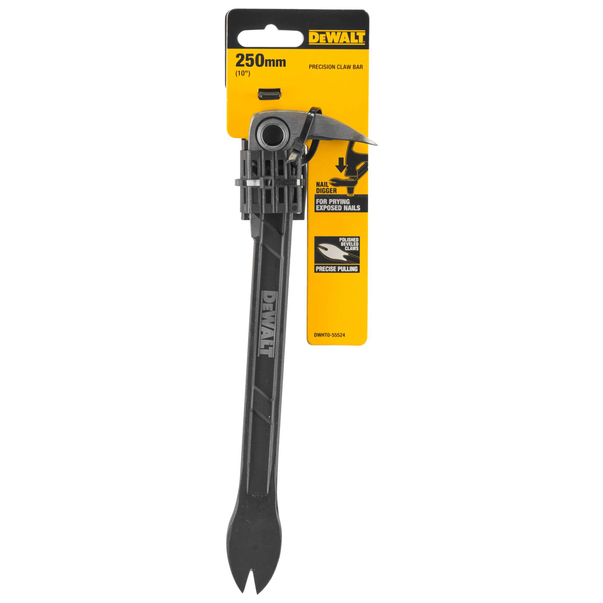 Цвяходер із пружинної сталі, L = 25 см DeWALT DWHT0-55524