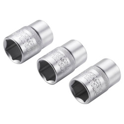 Набір торцевих головок 1/2 Maxi Drive, із шестигранним профілем, 3 шт: 17, 18, 19 мм. STANLEY FMMT17094-0 замовити