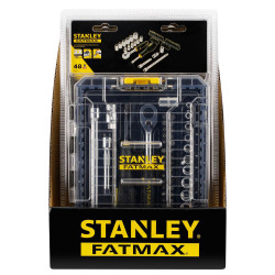 Набір торцевих головок 1/4 FATMAX® Maxi Drive, шестигранних, 48 предметів STANLEY FMMT98101-0 
