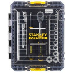 Набір торцевих головок 1/4 FATMAX® Maxi Drive, шестигранних, 48 предметів STANLEY FMMT98101-0 