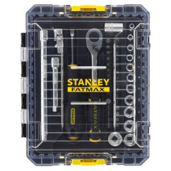 Набір торцевих головок 1/4 FATMAX® Maxi Drive, шестигранних, 48 предметів STANLEY FMMT98101-0 