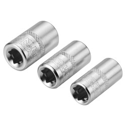 Набір торцевих головок 1/4 Maxi Drive, із шестигранним профілем, 3 шт: 8, 9, 10 мм STANLEY FMMT17091-0 фото