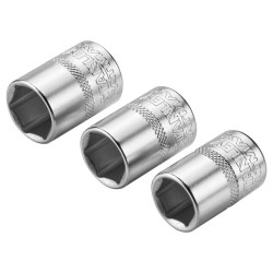 Набір торцевих головок 1/4 Maxi Drive, із шестигранним профілем, 3 шт: 11, 12, 13 мм. STANLEY FMMT17092-0 не дорого