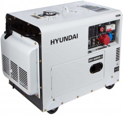 Генератор дизельний Hyundai DHY 8000SE-3 замовити