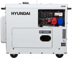 Генератор дизельний Hyundai DHY 8500SE-T купити