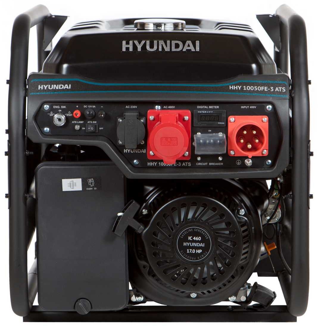 Генератор бензиновий Hyundai HHY 10050FE-3