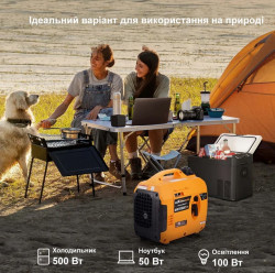 Генератор інверторний MaXpeedingRods MXR1500 (1.0/1.2 кВт; silent; ручний старт) Arsenal Grand