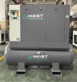 Гвинтовий компресор Mast LZN-10 COMBO inverter (Осушувач + ресивер 500 л)