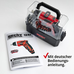 Аккумуляторный шуруповерт  HECHT 1241 заказать