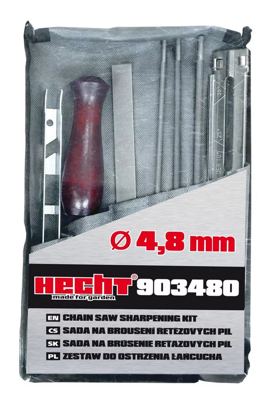 Набір для заточування ланцюга HECHT 903480