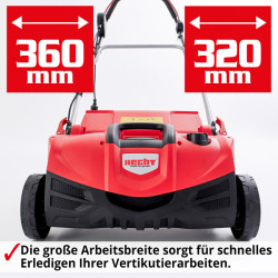 Аэратор электрический с ножами HECHT 1999 2 в 1 - фото №10 Аэратор электрический с ножами HECHT 1999 2 в 1 Arsenal Grand