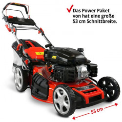 Газонокосилка бензиновая HECHT 554 SXE 5in1 заказать