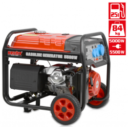 Бензиновый однофазный генератор HECHT GG 6500 